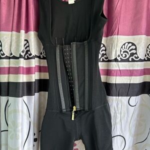 Black Waist Trainer Bodysuit